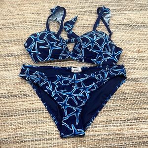 Starfish Print Bikini